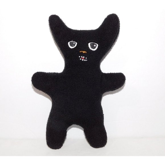 VTG 2000 The Naughty Naughty Pets VISCIOUS FRENCH BULLDOG Plush 8.5" Black - Picture 1 of 4